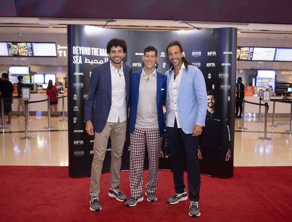 Beyond the Raging Sea Premiered at Dubai Mall in UAE