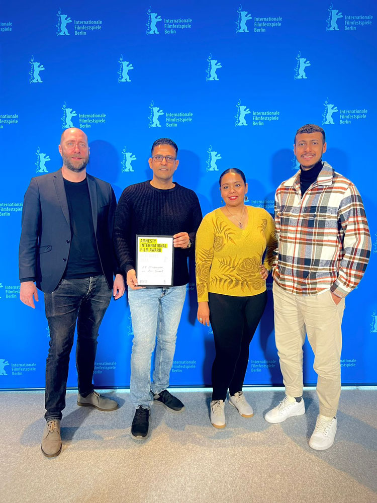 THE BURDENED wins Amnesty International Film Award, second place Audience Award in Berlinaleâ€™s Panorama Section
